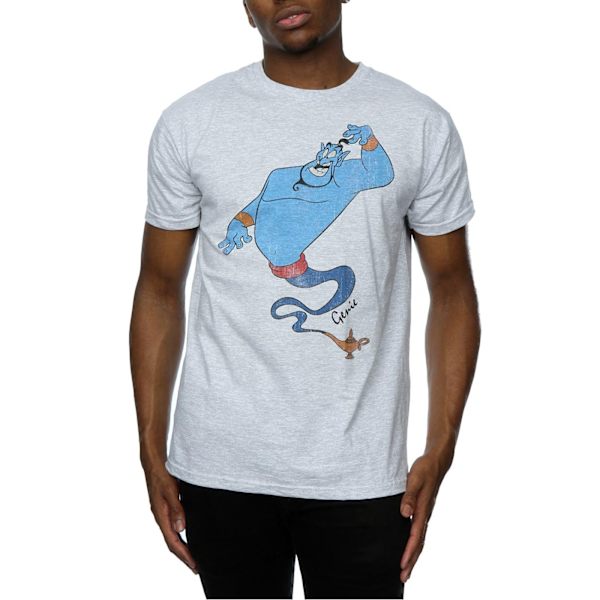 Aladdin Classic Genie Heather T-shirt M Heather Grey Heather Grey M
