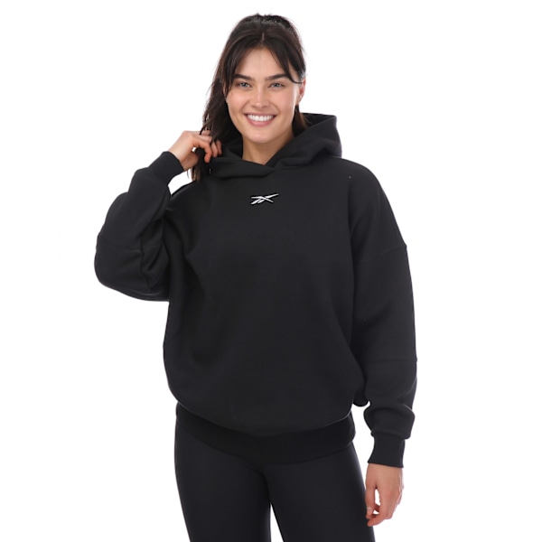 Reebok Dam/Dam Lux Oversized Hoodie 0 UK - 2 UK Svart Black 0 UK - 2 UK