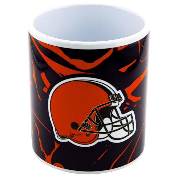 Cleveland Browns Camo Mug En Storlek Svart/Röd/Vit Black/Red/White One Size