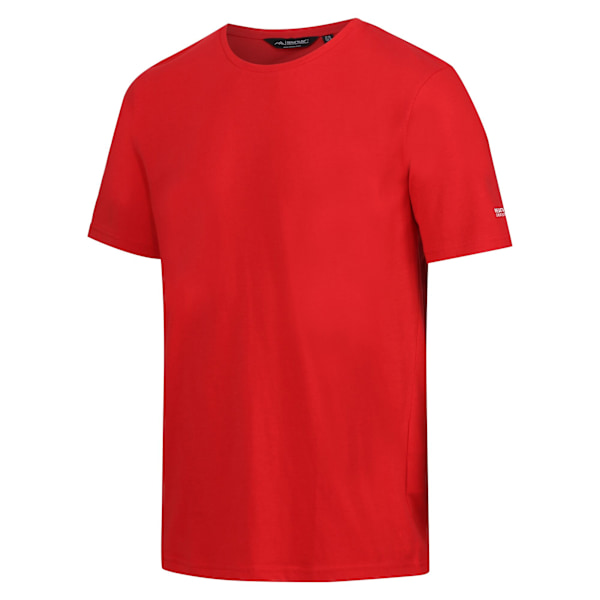 Regatta Herr Tait Lätt Aktiv T-shirt 2XL Faroröd Danger Red 2XL