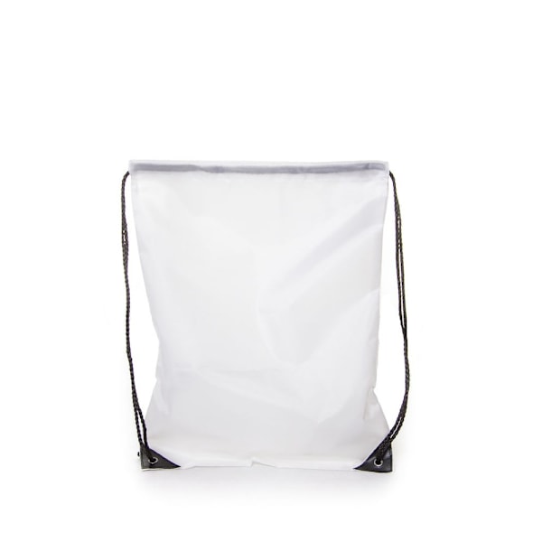 United Bag Store Dragsnöre Väska En Storlek Vit White One Size