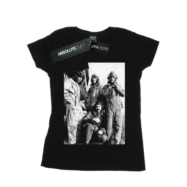 Pink Floyd dam/dam flygplan foto bomull T-shirt S svart Black S