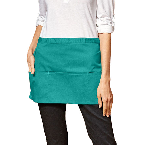 Premier Colours 3-fickor kort förkläde One Size Emerald Emerald One Size