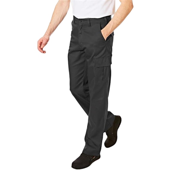 Lee Cooper Herr Plain Cargobyxor 40R Svart Black 40R