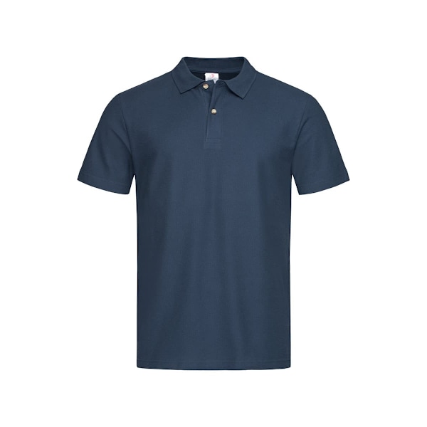 Stedman Herr Bomulls Polo 3XL Marinblå Navy 3XL