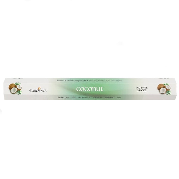 Elements Kokos Rökelsepinnar (6-pack) One Size Grön Green One Size