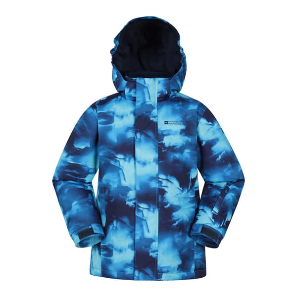 Mountain Warehouse Skidräkt med tryck för barn 9-10 år Cobalt 9-10 Years