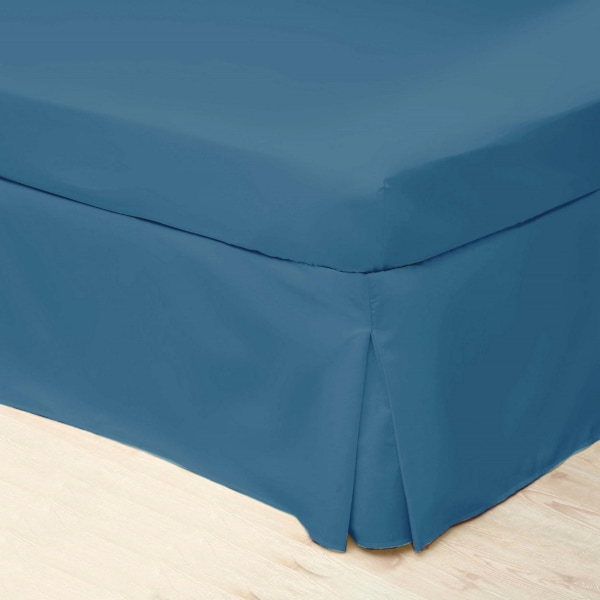 Belledorm Easycare Percale Platform Valance Dubbel Kobolt Cobalt Double