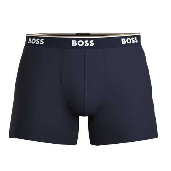 Boss Boxershorts för män (3-pack) S Marinblå Navy S