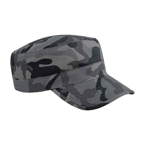 Beechfield Camo Army Cap One Size Urban Grey Urban Grey One Size
