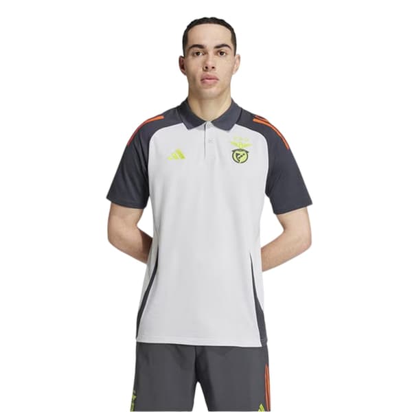 Adidas Herr 2024/2025 SL Benfica Pikétröja M Solid Grå/Röd Solid Grey/Red M