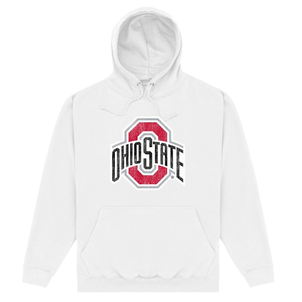 Ohio State University Unisex Vuxen Logo Hoodie S Vit White S