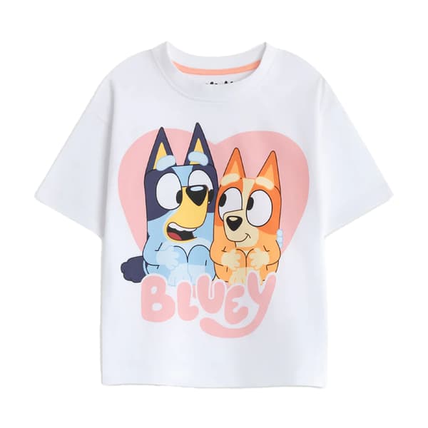 Bluey Flickor Bluey & Bingo Kort Pyjamas Set (2-pack) 3-4 år Multicoloured Print 3-4 Years
