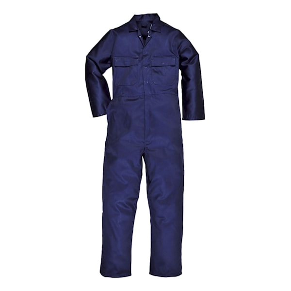 Portwest Herr Euro Work Polycotton Overall (S999) / Arbetskläder ( Navy XL x Regular