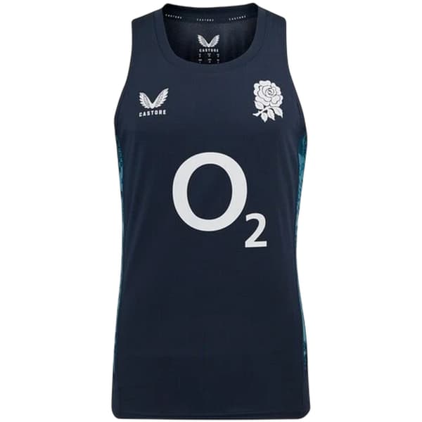 Castore Herr 2025 England Red Roses Performance Linne M Bläck/ Ink/Storm M