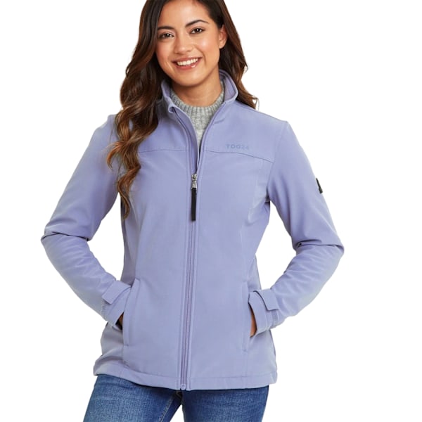 TOG24 Dam/Kvinnor Keld Softshell Jacka 12 UK Dusty Blue Dusty Blue 12 UK