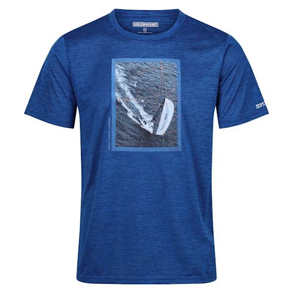 Regatta Fingal VIII Sailboat Marl T-shirt M Oxford Blue för män Oxford Blue M