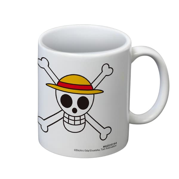 One Piece Stråhatt 325 ml Mugg En Storlek Vit White One Size