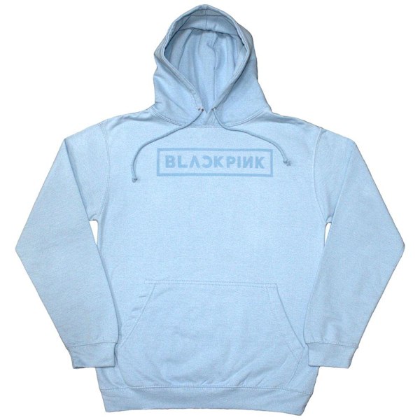 BlackPink Unisex Vuxen Logotyp Huvtröja XL Ljusblå Light Blue XL