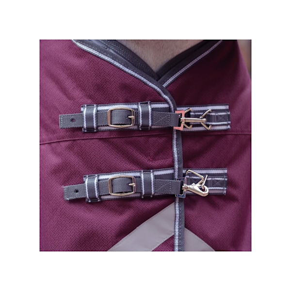 Weatherbeeta Comfitec Plus Dynamic II Standard-Neck Lightweight Maroon/Grey/White 4´ 3