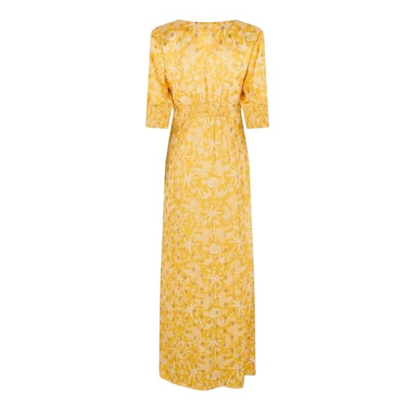 Never Fully Dressed Dam/Kvinna May Maxiklänning med heltäckande tryck Yellow 8 UK