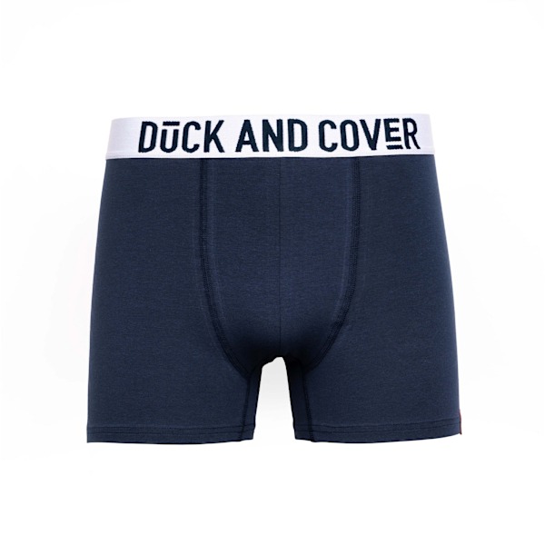 Duck and Cover Mens Galton Boxer Shorts (2-pack) XL Grön/Blå Green/Blue XL