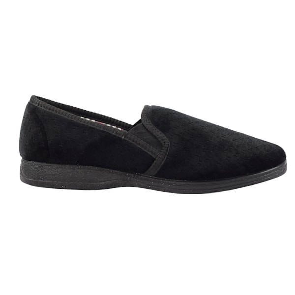 Lazy Dogz Tamar II Tofflor för män 9 UK Svart Black 9 UK