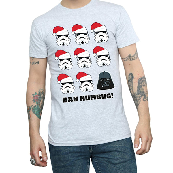 Star Wars Jul Humbug T-shirt för män 3XL Sports Grey Sports Grey 3XL