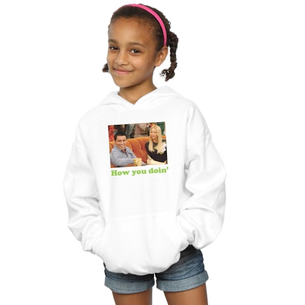 Friends Girls How You Doin Hoodie 12-13 År Vit White 12-13 Years