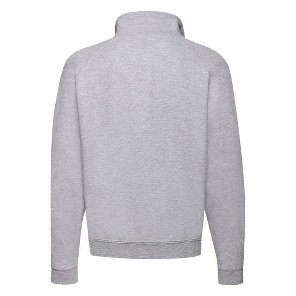 Fruit Of The Loom Herr Klassisk Quarter Zip Sweatshirt S Heather Heather Grey S