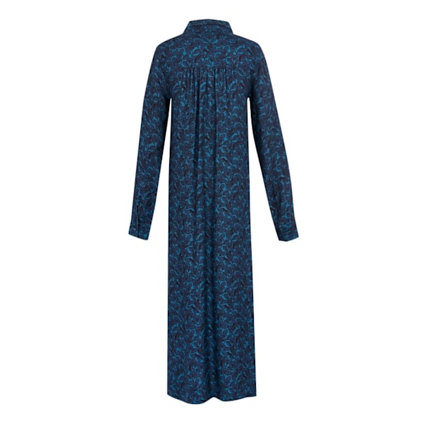 Regatta Dam/Kvinna Orla Kiely Birdy Vinterklänning Storlek 12 UK Blå Blue 12 UK