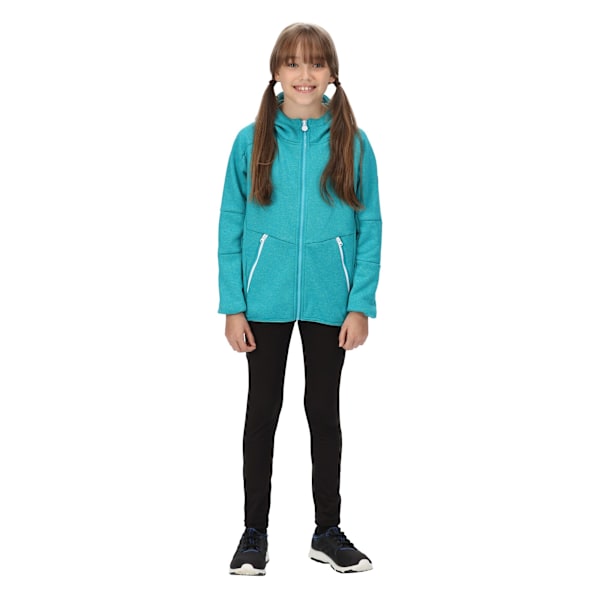 Regatta Maxwell Marl Soft Shell-jacka för barn 7-8 år Enamel 7-8 Years