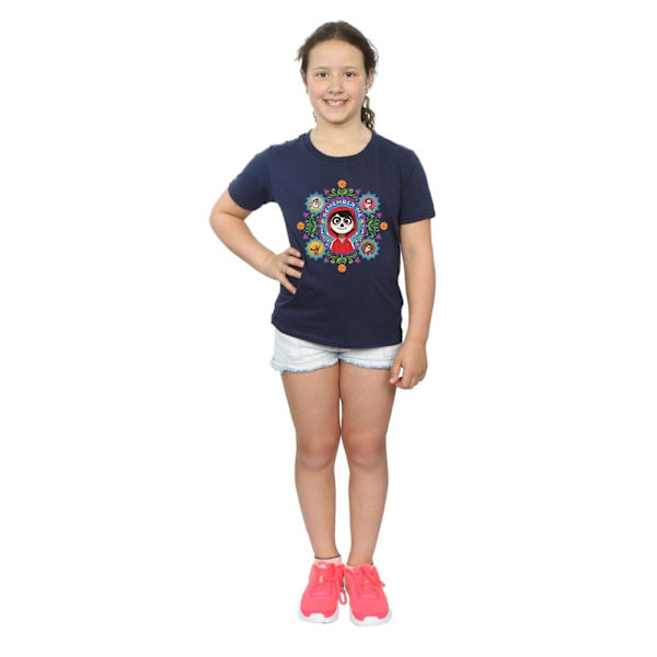 Coco Girls Remember Me Bomull T-shirt 5-6 år Marinblå Navy Blue 5-6 Years