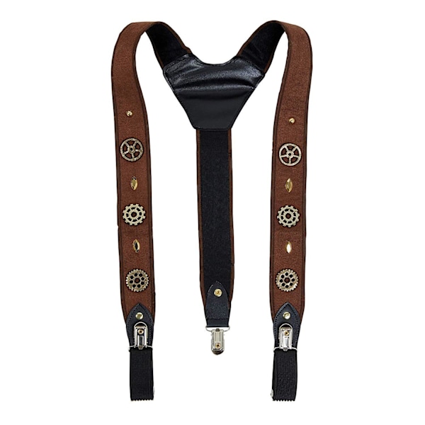 Bristol Novelty Unisex Vuxna Steampunk Byxor En Storlek Brun Brown One Size