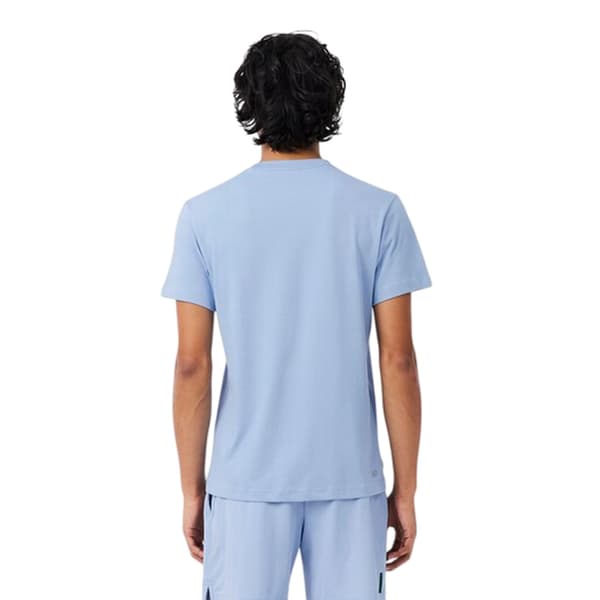 Lacoste Herr Script Ultra Dry T-shirt M Blå Blue M