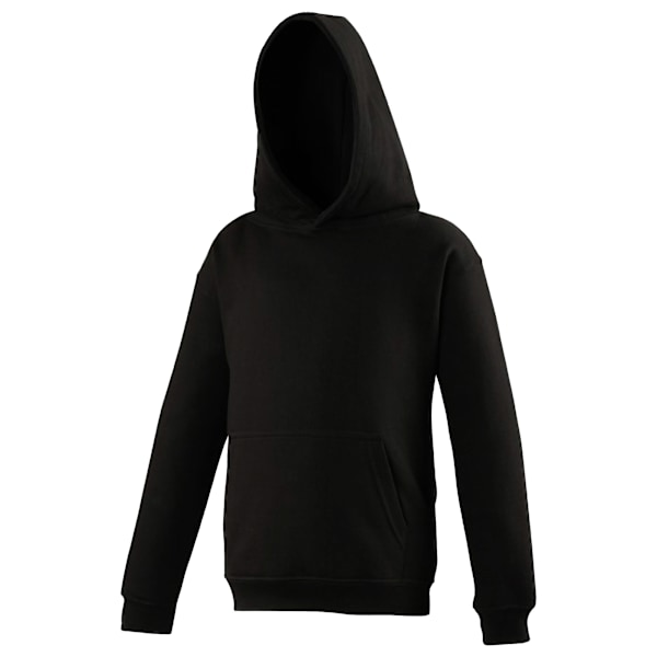 Awdis Barn Unisex Huvtröja / Hoodie / Skolkläder 12-13 Deep Black 12-13 Years