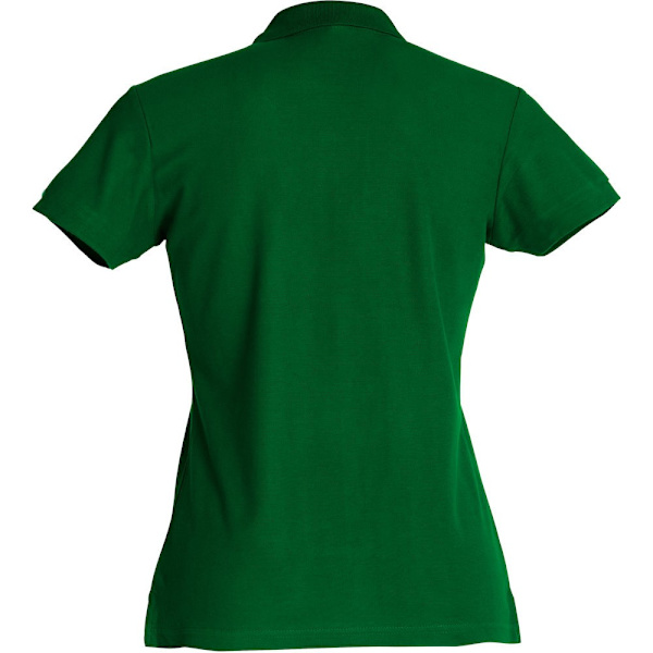 Clique Dam/Dam T-shirt Piké Enfärgad L Flaskgrön Bottle Green L