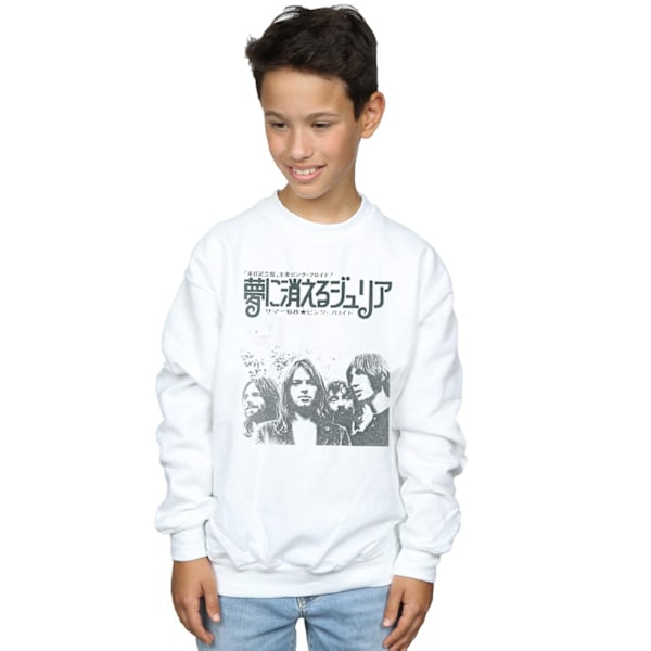 Pink Floyd Boys Julia Dream Summer 86 Sweatshirt 12-13 år Vit White 12-13 Years