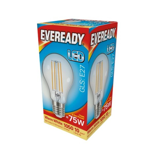 Eveready LED GLS-lampa, en storlek, varmvit Warm White One Size