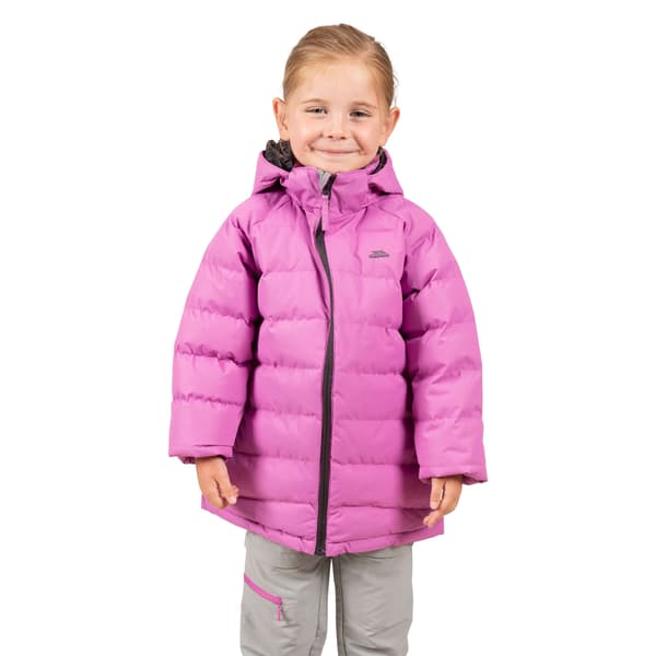 Trespass Barn Flickor Amira Casual Jacka 5/6 År Deep Pink Deep Pink 5/6 Years