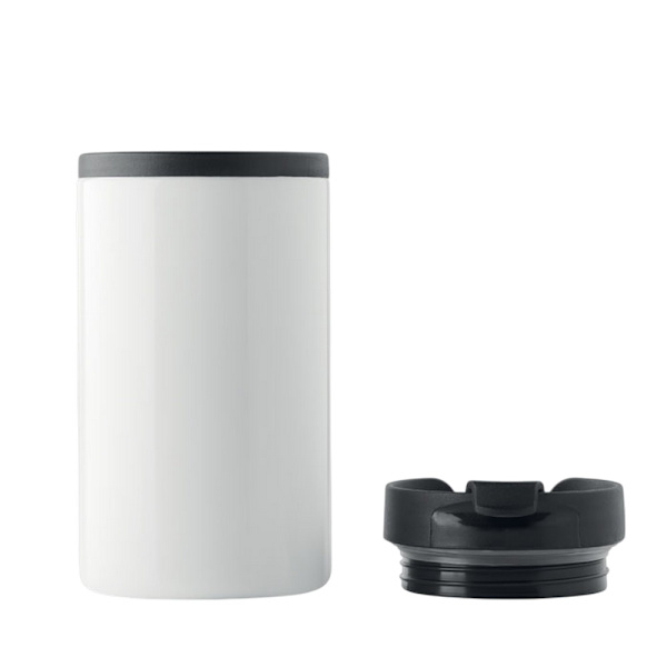 MidOcean Falun Dubbelväggig 250ml Mugg One Size Vit White One Size