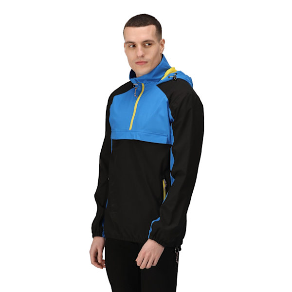 Regatta Professional Herr Vintage Overhead Soft Shell Jacka XL Black/Strong Blue XL
