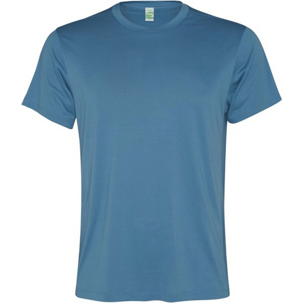 Roly Slam kortärmad sport-T-shirt för män M Storm Blue Storm Blue M