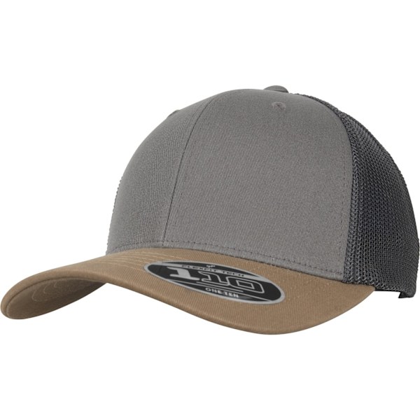 Flexfit By Yupoong 110 Trucker Cap One Size Jordnära Toner Earth Tones One Size