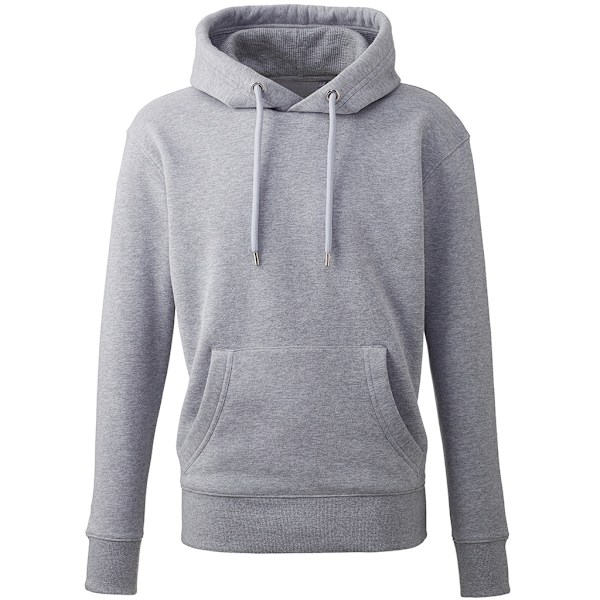 Anthem Unisex Vuxen Ekologisk Hoodie L Gråmelerad Grey Marl L