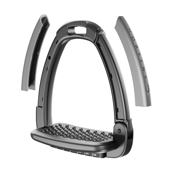 Horsena Swap Stigbygelöverdrag (4-pack) One Size Pewter Grey Pewter Grey One Size