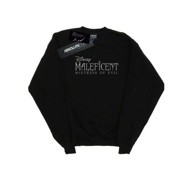 Disney Womens/Ladies Maleficent Mistress Of Evil Logo Sweatshir Black L