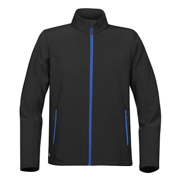 Stormtech Herr Orbiter Softshell Jacka XL Svart/Azurblå Black/Azure Blue XL