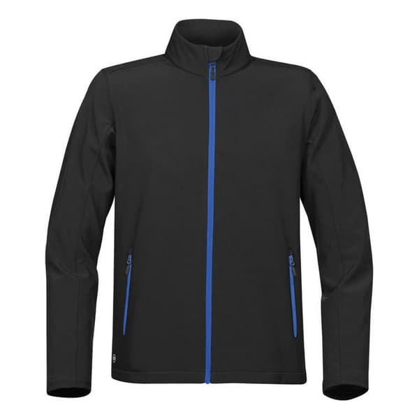Stormtech Orbiter Soft Shell Jacka för män XL Svart/Azurblå Black/Azure Blue XL