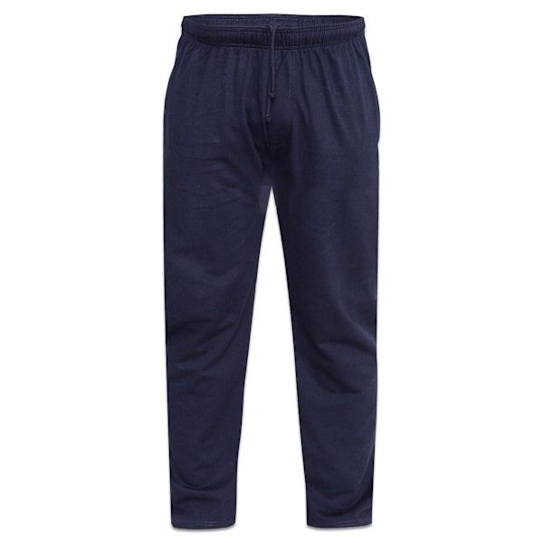 Duke Herr D555 Rory Fleece Lätta Joggingbyxor i Stora Storlekar Navy 1XL